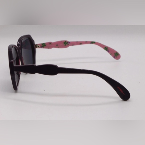 BETSEYVILLE BY BETSEY JOHNSON ROSEBUDS VIOLET SUNGLASSES - Picture 1 of 8